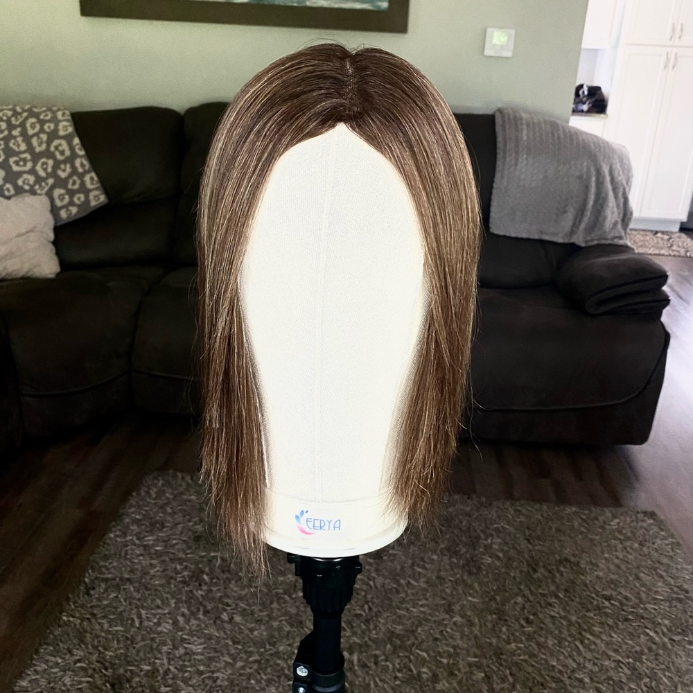 Dimples Human Hair Topper Clio 14 M